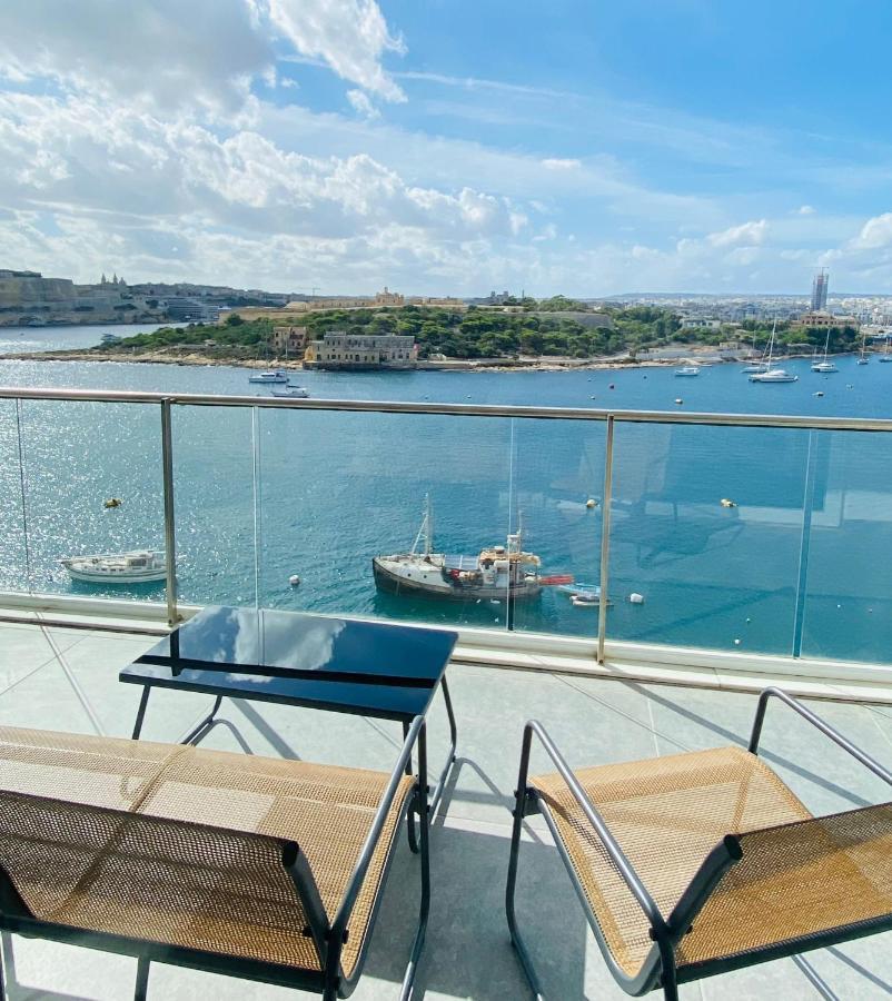 Sliema Seaview Apartment- Valletta Views - Apt 8, 49 Tigne Point Mansions エクステリア 写真